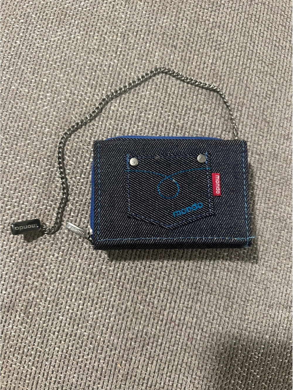 Y2K denim wallet